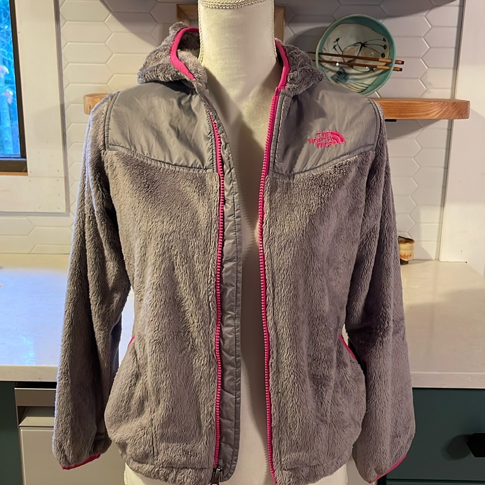 North Face Kids size 14/16 Zip Fleece Jacket